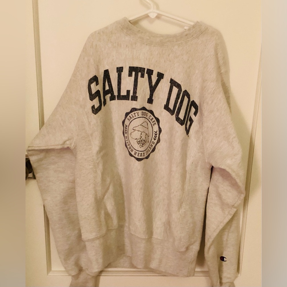 Champion Gray Crewneck Sweater